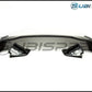 OLM STI Style Paint Matched Spoiler - Dark Gray Metallic Asphalt - 2015-2021 Subaru WRX / STI