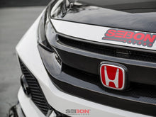 Load image into Gallery viewer, SEIBON OEM-STYLE CARBON FIBER FRONT GRILLE FOR 2016-2018 HONDA CIVIC
