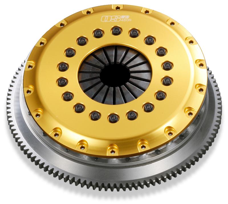 R Series Clutch; Aluminum Cover Quad Plate w/Floating Center Hub