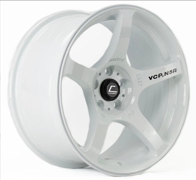 N5R White Wheel 18x9 +15 5x114.3