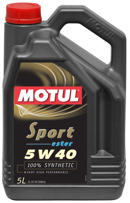 Motul 5L Synthetic Engine Oil Sport 5W40