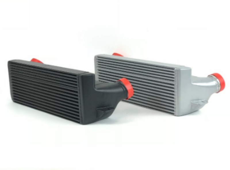 CSF 04-13 BMW 335i/xi (E90/E91/E92/E93) High Performance Stepped Core Bar/Plate Intercooler - BLACK