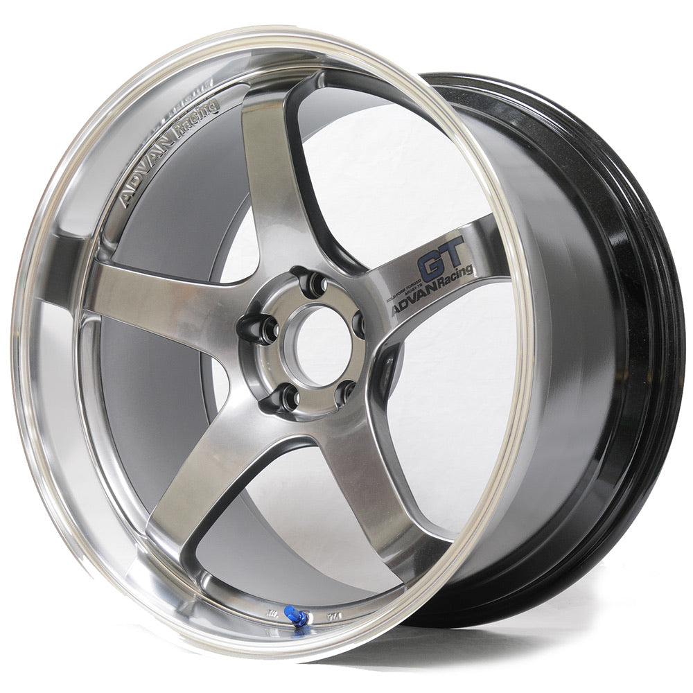 Advan GT Wheel - 18x8.0 / 5x100 / Offset +45 “machined hyper black”