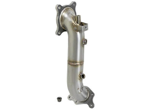 aFe Twisted Steel Down Pipe Race Series Honda Civic Type R 2017-2020