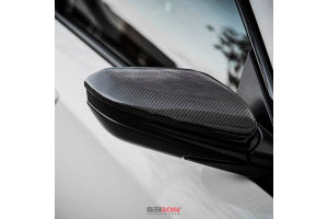 Seibon Carbon Fiber Mirror Covers Honda Civic 2016+