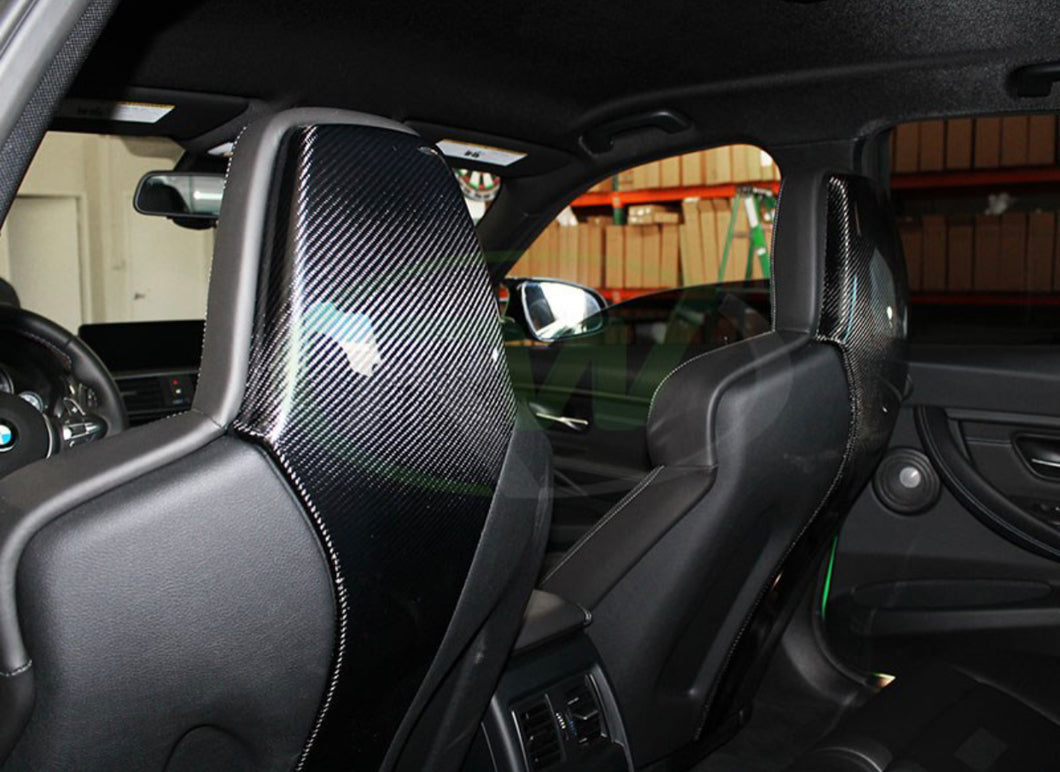 RWCarbon BMW F80 M3/F82 M4 Carbon Fiber Seat Backs