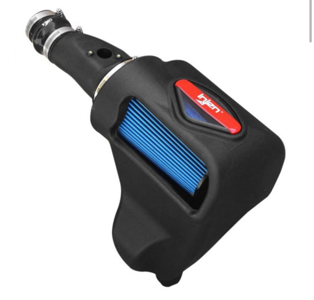 Injen® EVO1500 - Evolution Series Rotomolded Black Cold Air Intake System with Dry Blue Filter