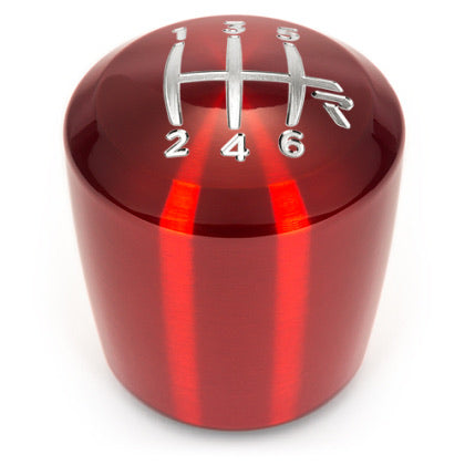 Raceseng Ashiko Shift Knob (Gate 3 Engraving) M10x1.5mm Adapter - Red Translucent