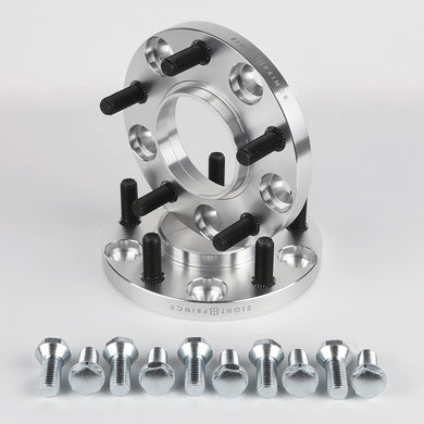 Eighth Prince Wheel Adapter PCD Conversion Kit: A90 Supra 5x112 to 5x114.3 (66.51mm Bore) M14x1.25LB to M12x1.50