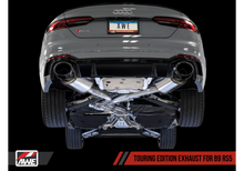 Load image into Gallery viewer, AWE Exhaust Suite for Audi B9 RS 5 Coupe (diamond black tips non resonated track edition)